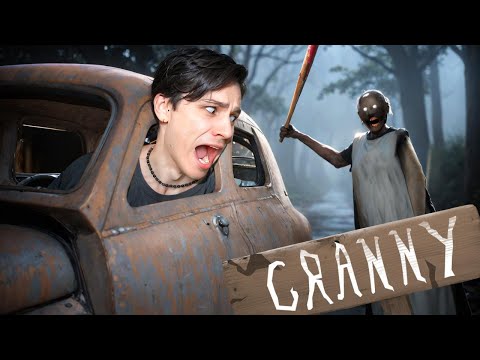 Видео: СБЕЖАЛ ОТ БАБУШКИ СКУЛБОЯ НА МАШИНЕ! GRANNY