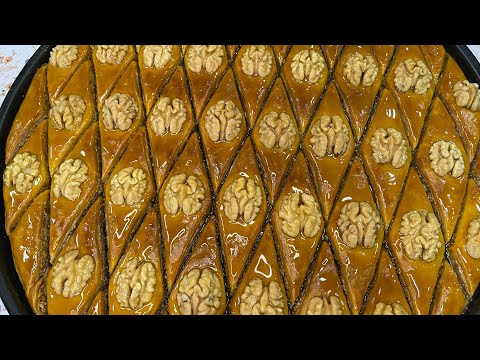 Видео: Азербайджанская Пахлава!!! Самый точный рецепт пахлавы.Королевская пахлава.