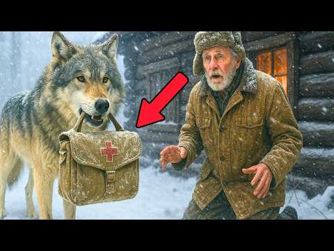 Видео: Волк принёс ему аптечку в зубах… Но то, что было дальше, поразило всех!