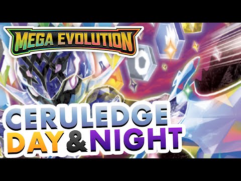 Видео: CERULEDGE КАЖДЫЙ ДЕНЬ И НОЧЬ | МЕГАЭВОЛЮЦИЯ – POKÉMON TCG LIVE