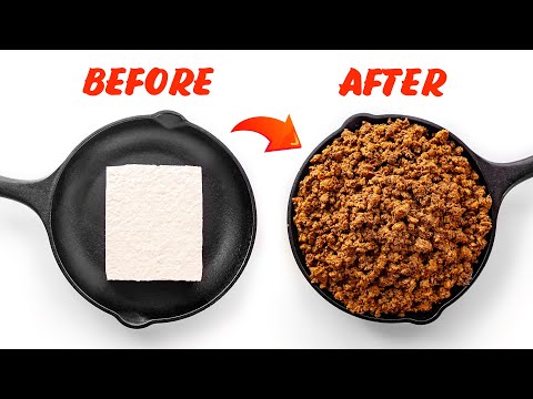 Видео: Как превратить тофу в веганский говяжий фарш!