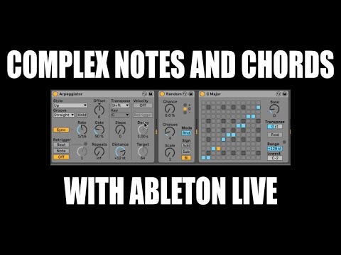 Видео: Создавайте сложные MIDI-паттерны с помощью Ableton