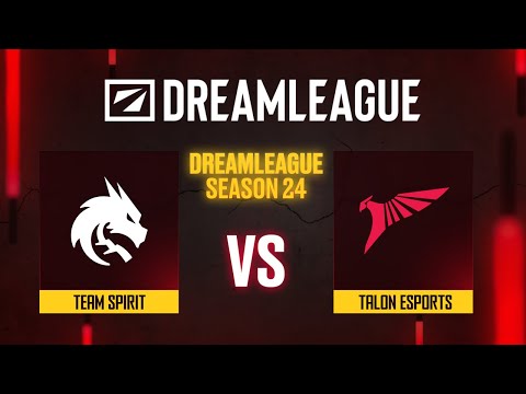 Видео: Team Spirit проти Talon Esports | DreamLeague Season 24 - Group B