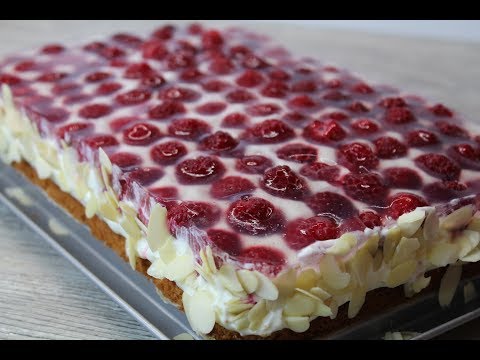 Видео: Безумно Вкусный Торт с Малиной