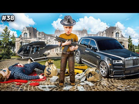 Видео: ЗАХВАТИЛ ОСОБНЯК МАФИИ и ПОХИТИЛ ЛИДЕРА МВД! ПУТЬ БОМЖА #38 в GTA RADMIR