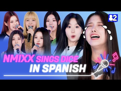 Видео: (CC) 🚨Эксклюзив: NMIXX поют "DICE" 🎲 на испанском | Try-lingual Live