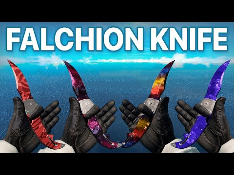 Видео: Все Скины на Нож Фальшион - Counter-Strike 2