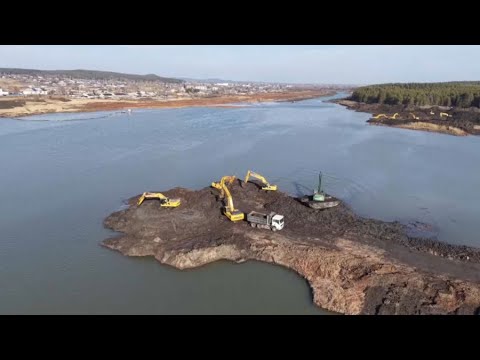 Видео: Жабай өзені тереңдетіліп жатыр