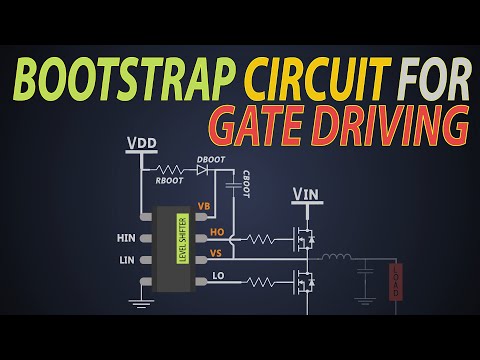 Видео: Как работает схема управления затвором бутстрепного МОП-транзистора?