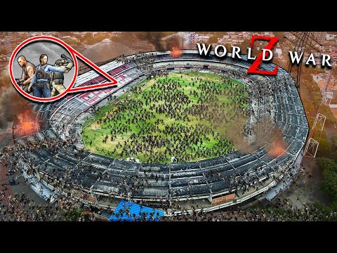 Видео: ОГРОМНЫЙ СТАДИОН С 1.000.000 ЗОМБИ! ЗАРАЖЕННЫЕ ЗАХВАТИЛИ НЬЮ-ЙОРК! ОБОРОНА БОЛЬНИЦЫ В WORLD WAR Z