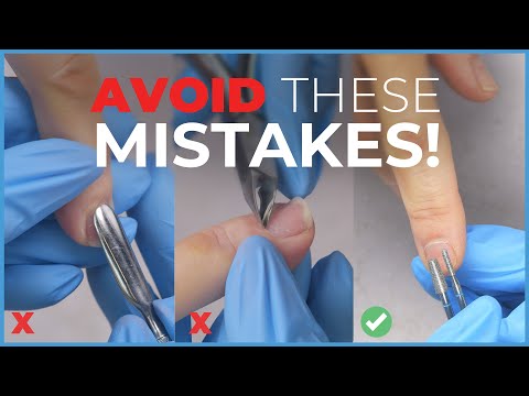 Видео: Три ошибки мастеров маникюра (и как их исправить!)