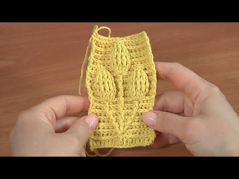 Видео: Самый интересный узор крючком из любой пряжи