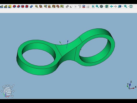 Видео: FreeCAD.#93. Part Design.  Инструмент Разместить эскиз на грани