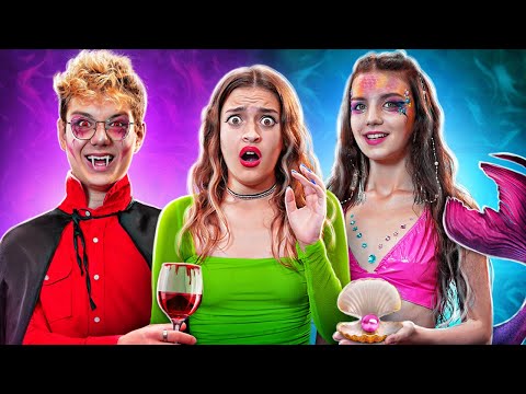 Видео: Меня Удочерили Вампир И Русалка! Новая Мама Помогает Мне Стать Самой Популярной | @EasyLand777