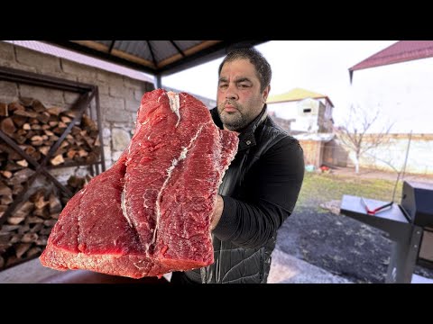 Видео: Стейк короля! Попробуй такую Американскую еду!