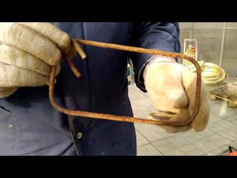 Видео: Простейшее приспособление для гибки арматуры - 02.04.2020г.