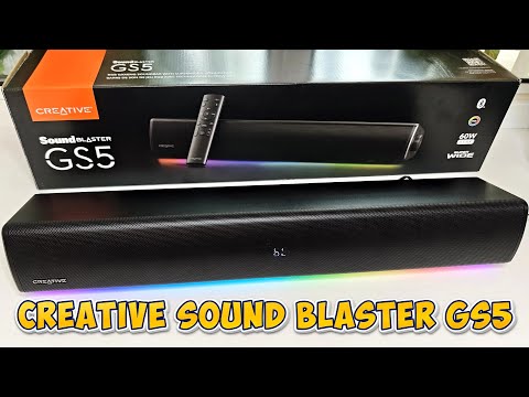 Видео: Обзор саундбара Creative Sound Blaster GS5 Хороший бас и объемный звук