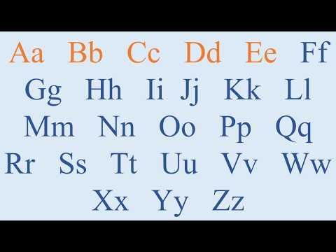 Видео: Алфавит. Английский язык