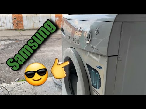 Видео: Samsung WF-S1061 | Ремонт