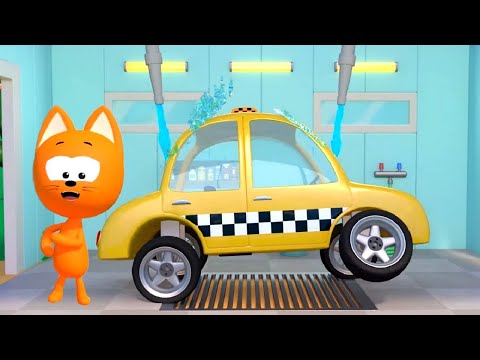 Видео: Умываться по утрам  песенка  в 3D от  Котэ и Синего трактора - песенки для детей!