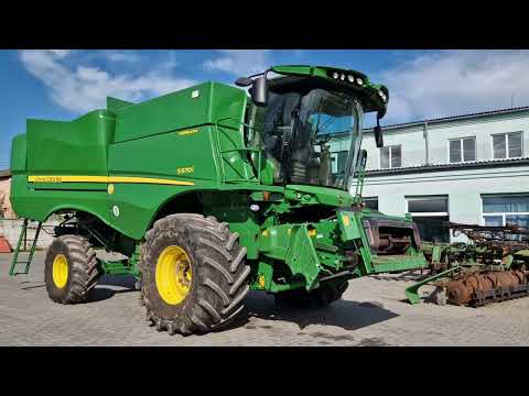 Видео: John Deere S 670i Hill Master, огляд на базі/ Як працює система Hill Master