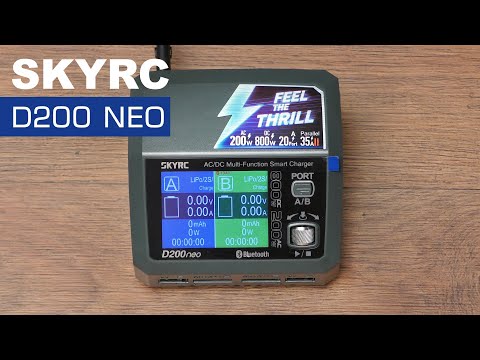 Видео: Самый полный обзор SKYRC D200neo Универсальное балансное зарядное устройство