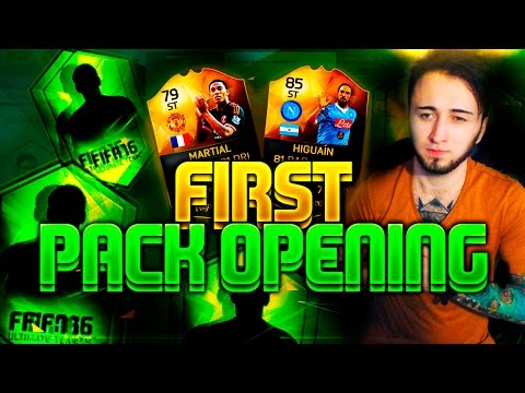 Видео: ПЕРВЫЕ ПАКИ В FIFA 16