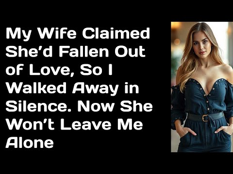 Видео: Моя жена заявила, что разлюбила меня, поэтому я молча ушёл. Теперь она не... #предательство