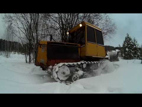 Видео: ДТ-75. За дровами