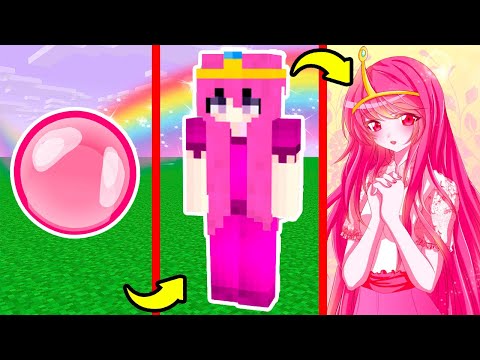 Видео: КАК МЕНЯЛАСЬ ДЕВУШКА ПРИНЦЕССА ЖВАЧКА ЖИЗНЕННЫЙ ЦИКЛ МАЙНКРАФТ ЭВОЛЮЦИЯ МУЛЬТИК анимация
