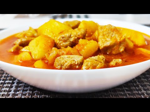 Видео: Как приготовить жаркое из свинины с картошкой в казане ! пошаговый рецепт приготовления 😋👍