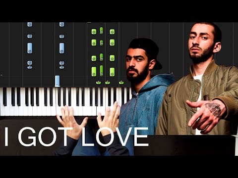 Видео: Miyagi, Эндшпиль Ft. Рем Дигга - I Got Love | На пианино | Ноты