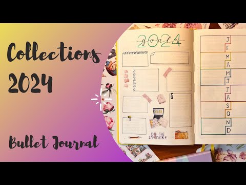 Видео: Новые коллекции 2024 - Bullet Journal setup