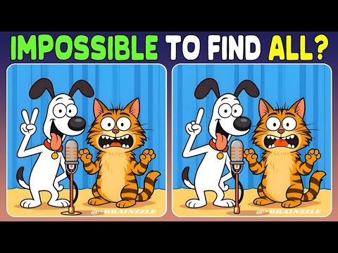 Видео: Найдите 3 отличия: только 1% действительно может найти их все 👀🧠