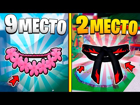 Видео: 🍇ТОП 10 АКСЕССУАРОВ в БЛОКС ФРУТС / BLOX FRUIT Roblox