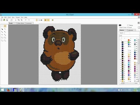 Видео: Программа по бисеру  -   KG-Chart Pro for Bead Weaving