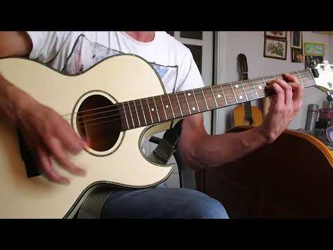 Видео: Кино Место для шага вперед cover (washburn ea 40)