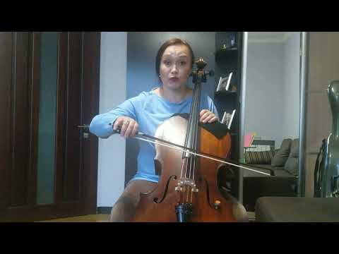 Видео: Положение локтя правой руки при игре на виолончели