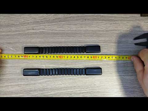 Видео: Четки перекидные из эбонита (Пониобразный крокодил)