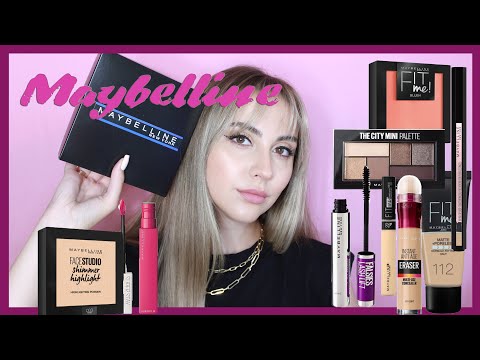 Видео: МАКИЯЖ КОСМЕТИКОЙ ОДНОГО БРЕНДА | MAYBELLINE