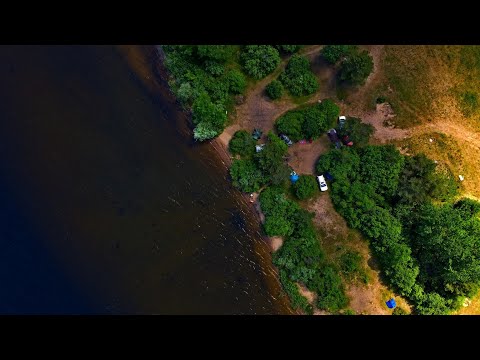 Видео: Слобода, Заречье, о. Селигер. Aerial dron 4K