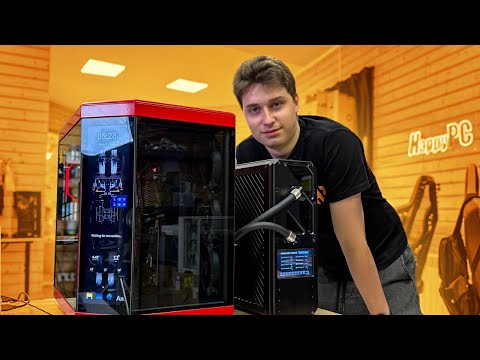 Видео: Иван Собрал ПК на внешнем радиаторе! Такое не часто увидишь!  #HappyPC