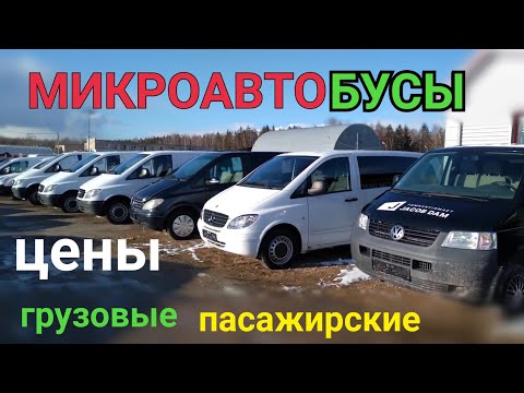 Видео: Цены на микроавтобусы грузовые и пассажирские в Литве | бусы | коммерческий транспорт