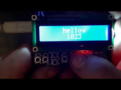 Видео: LCD Keypad Shield подключение к Arduino UNO на Flprog