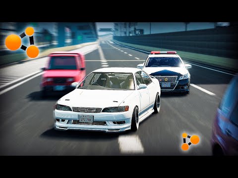 Видео: УСТРОИЛ ПОГОНЮ В ЯПОНИИ НА ТУРБО МАРКЕ в BeamNG.drive | DESTIMAGE