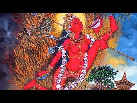 Видео: Храм Священной йогини. Катманду 