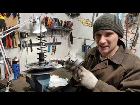 Видео: Х8. H.O. регулировка ведомого шкива.