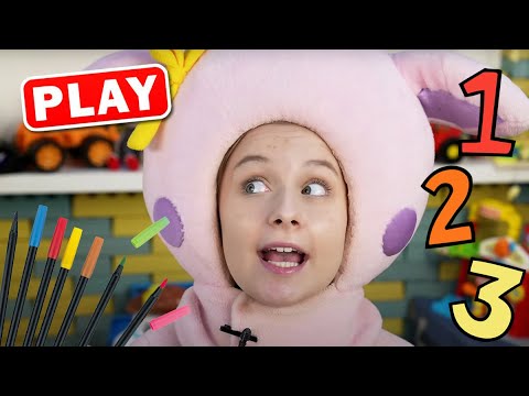 Видео: KyKyPlay - Синий Трактор Дом Раскраска - Учимся рисовать акварелью