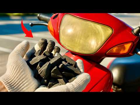 Видео: Ваши фары ПРОСЛУЖАТ ВЕЧНО, даже после пескоструйной обработки!  Восстановите отражатели фар навсегда