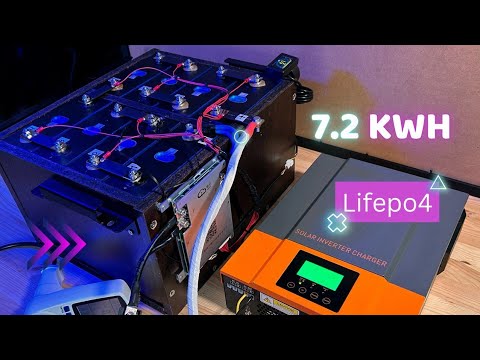 Видео: Збірка Lifepo4 (LFP) 7.2 kWh. Тестування під навантаженням 3kW. Гібридний інвертор (ДБЖ) PowMR 3kW.
